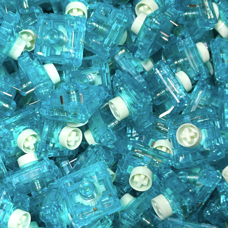 Kailh Summer MINI ChocV2 ロープロスイッチ(クリッキー/50gf/5個)