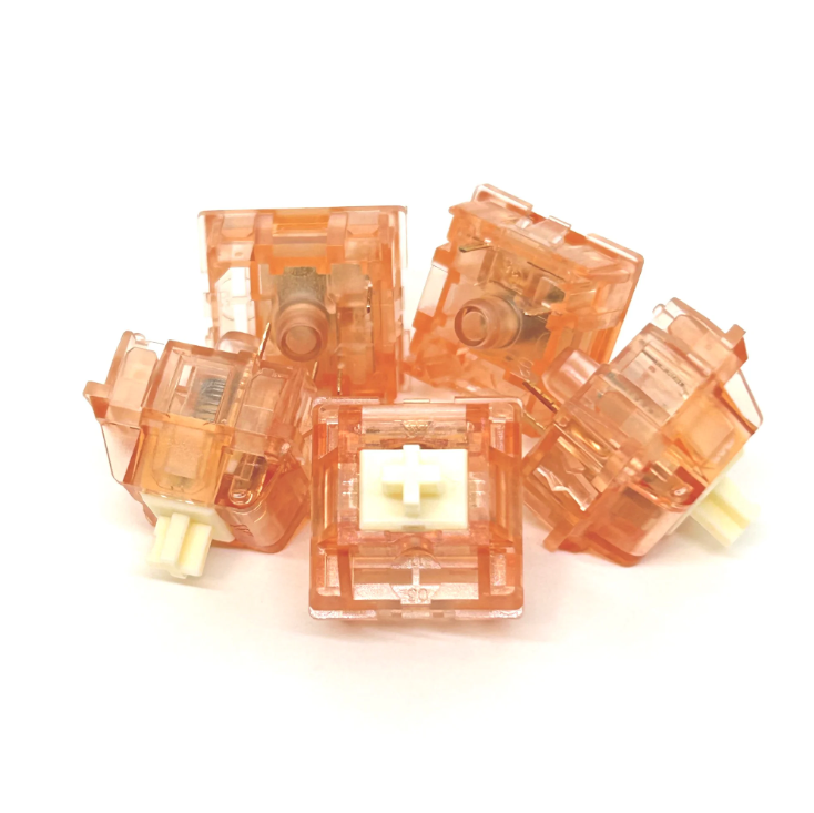 KTT サイレントリニア キースイッチ(3ピン/43g(A)/5個 KTT サイレントリニア キースイッチ(3ピン/43g(A)/5個