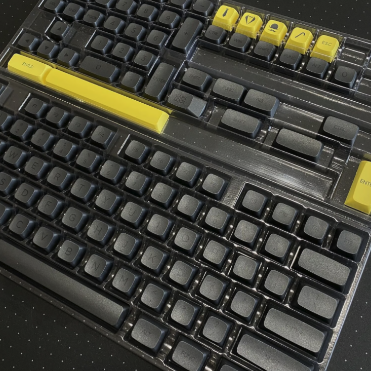 XDA DyeSub 125 PBT キーキャップセット(墨色)