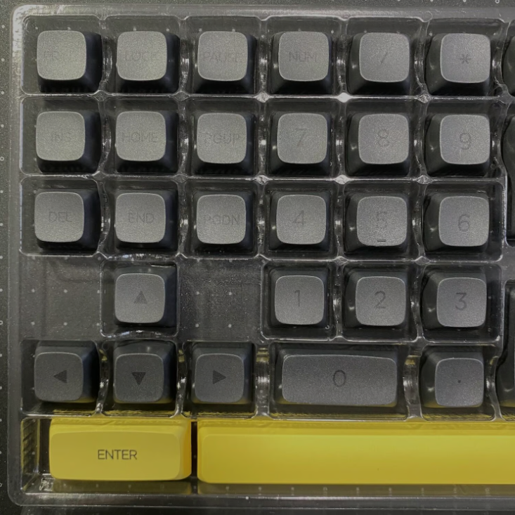 XDA DyeSub 125 PBT キーキャップセット(墨色)