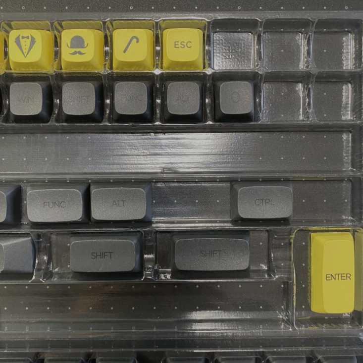 XDA DyeSub 125 PBT キーキャップセット(墨色)
