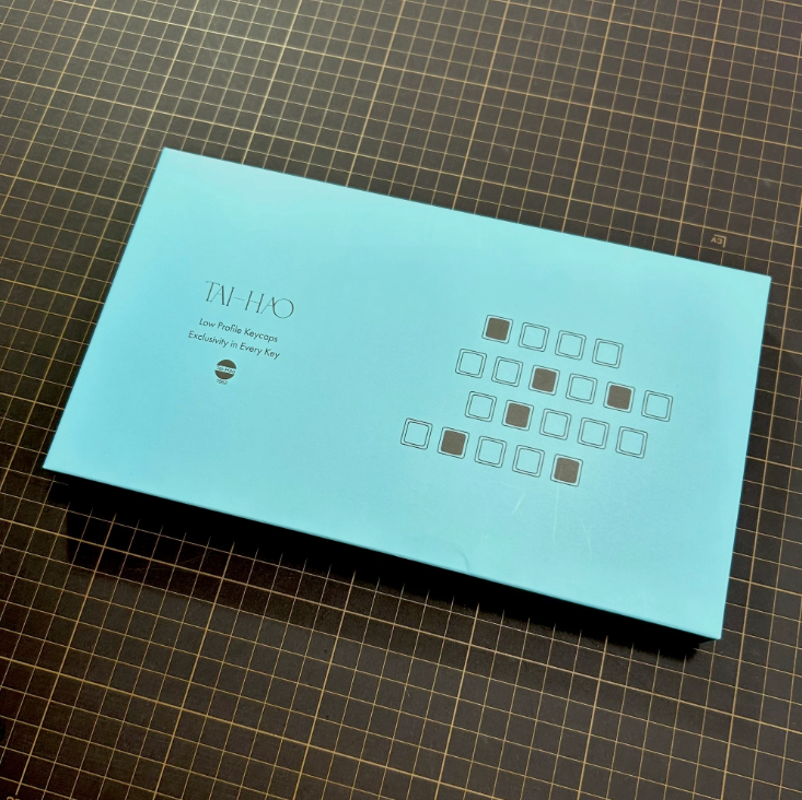 THT (Tai-Hao Thins) ロープロファイルキーキャップセット(PBT/MX/ブラック)