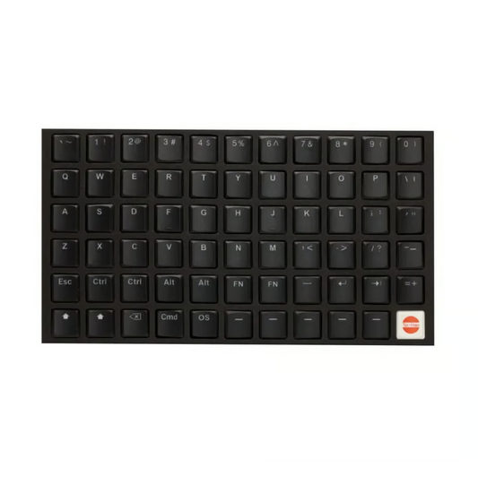 THT (Tai-Hao Thins) 65Key ロープロファイル キーキャップセット(PBT/MX/ブラック)