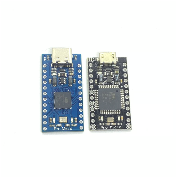 Pro Micro ATmega32U4-MU 5V/16MHz/USB-C(互換品/青)