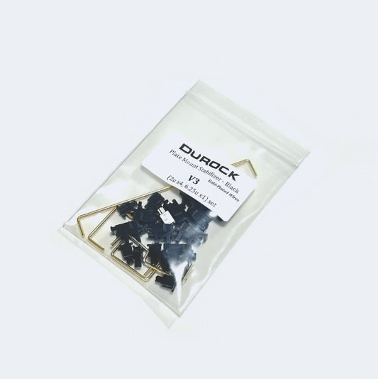 DUROCK Plate Mount Stabilizer V3(ブラック/ゴールド/2Ux4/6.25Ux1)