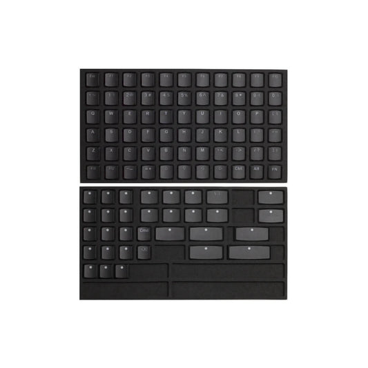 THT (Tai-Hao Thins) 98Key ロープロファイル キーキャップセット(PBT/MX/ブラック)