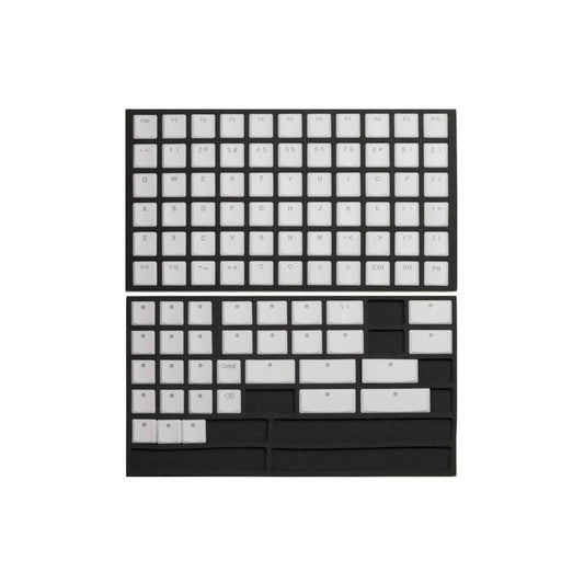 THT (Tai-Hao Thins) 98Key ロープロファイル キーキャップセット(PBT/MX/ホワイト)