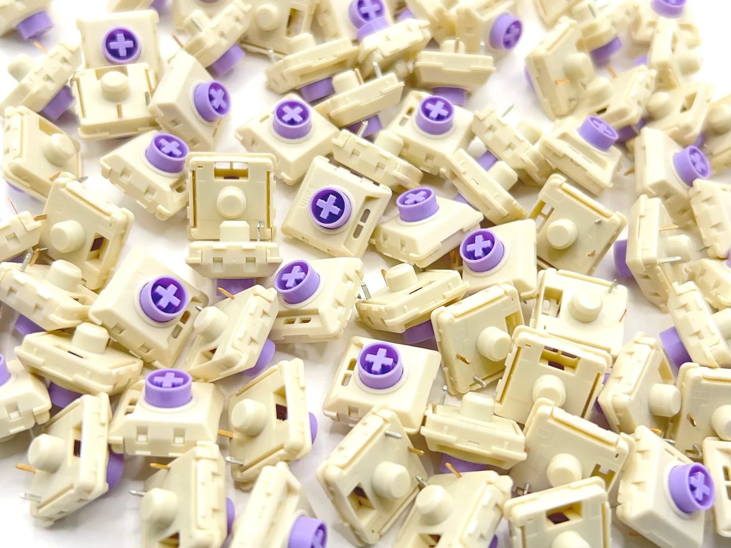 Kailh Taro Ice Cream Mini Full-POM ロープロファイル リニア キースイッチ(ChocV2/37gf/5個)