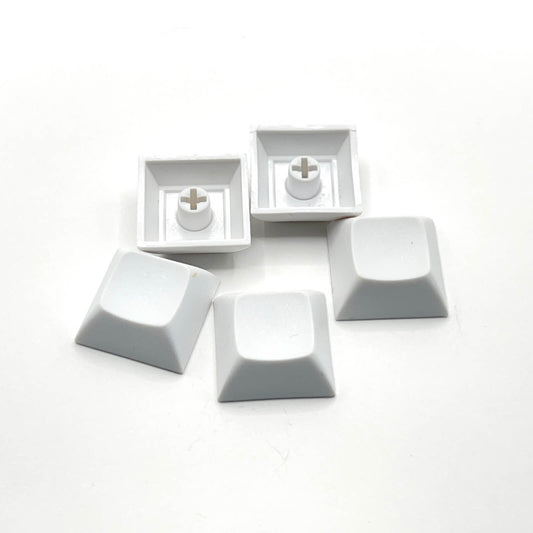 DSAライク PBT ホーミングブランクキーキャップ(1個/ホワイト)