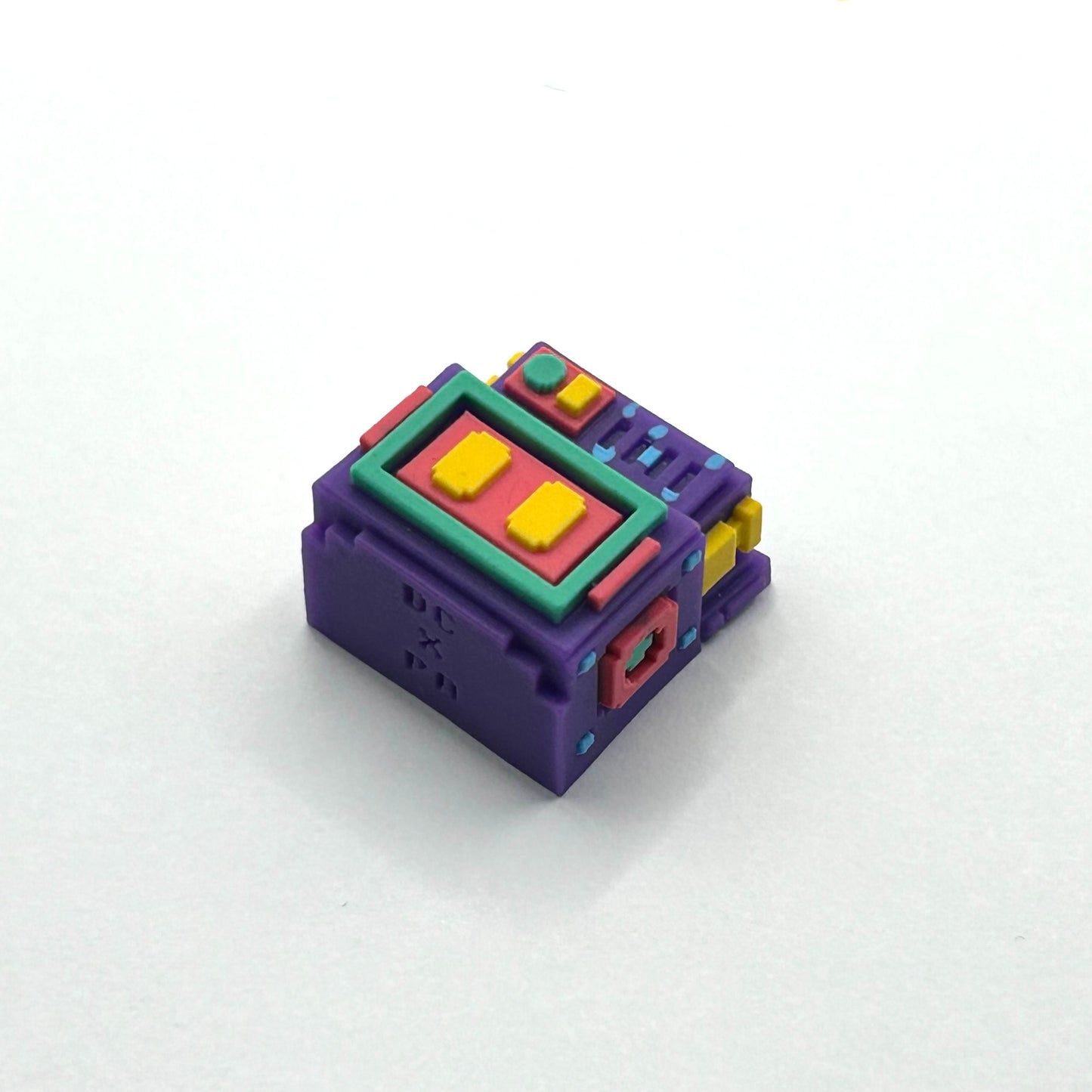 ピクセルロボットなアルチザンキーキャップ(1個/パープル)