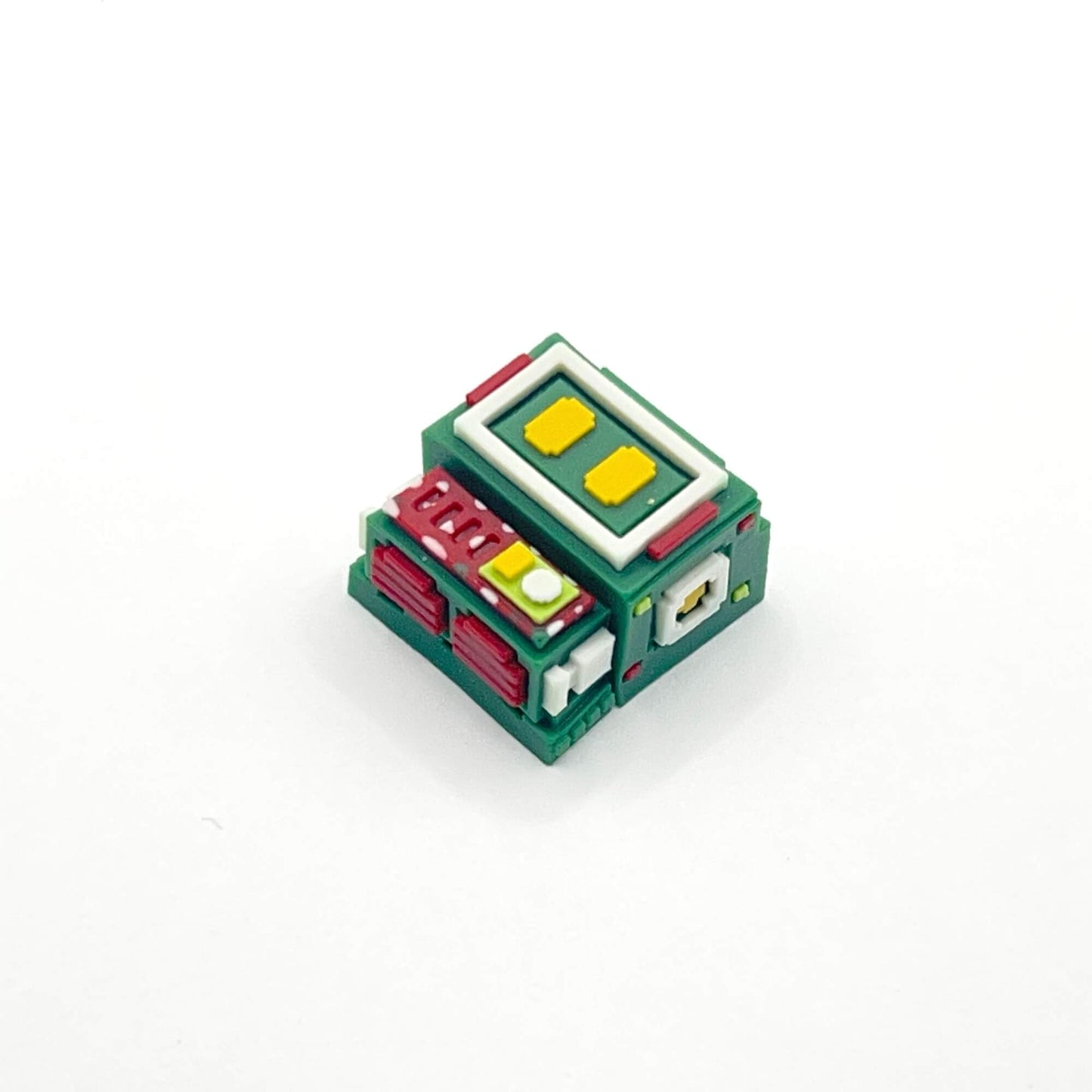ピクセルロボットなアルチザンキーキャップ(1個/グリーン)