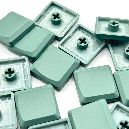 THT(Tai-Hao Thins)ロープロファイル キーキャップ(MX/フォレストグリーン/1個)