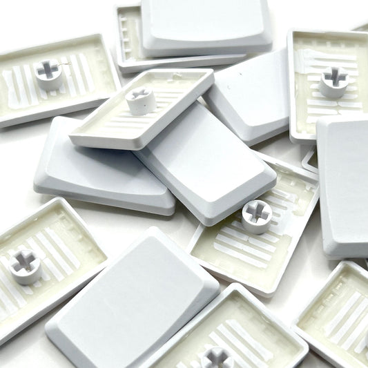 THT(Tai-Hao Thins)ロープロファイル キーキャップ 1.5U(MX/ホワイト/1個)