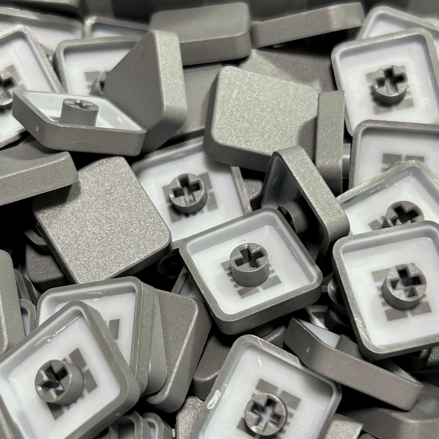 THCS(Tai-Hao THCS)ロープロファイル キーキャップ(MX用/Char(アッシュグレー)/1個)
