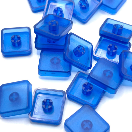 THCS ロープロファイル キーキャップ(MX用/半透明ブルー/1個)