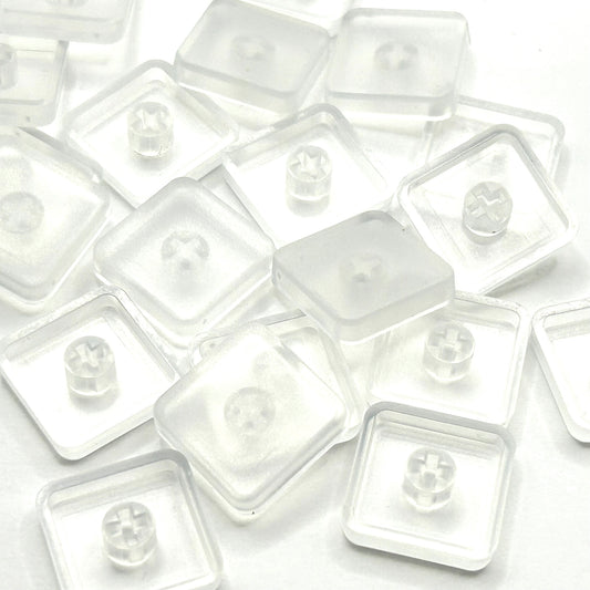 Tai-Hao MT165 ロープロファイル キーキャップ(MX/ABS/半透明クリア/1個)