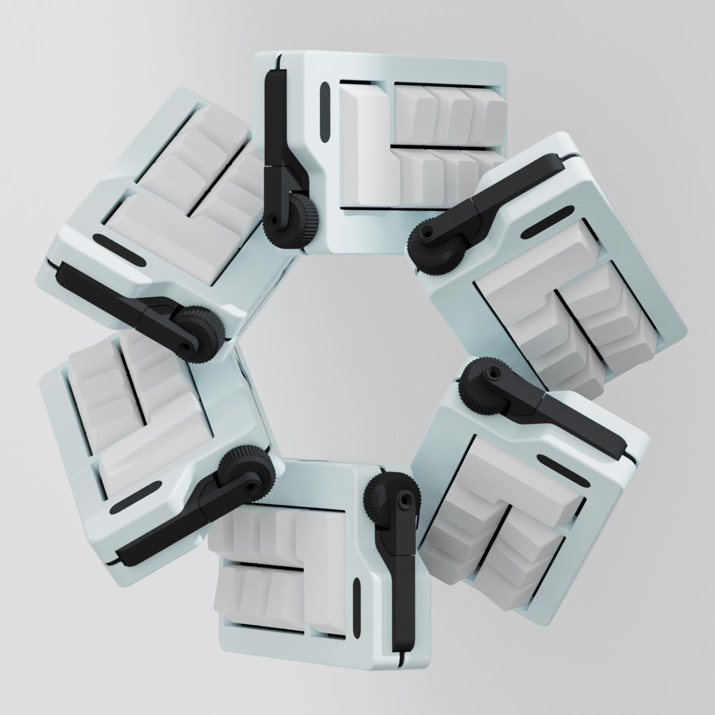 mintcaps トイキーボード / キースイッチテスター(ホワイト)