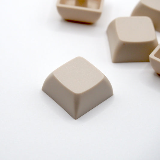 XDAライク  PBT ブランクキーキャップ(クリーム/1個)