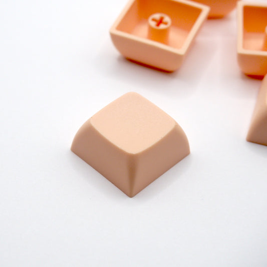 XDAライク  PBT ブランクキーキャップ(アプリコット/1個)