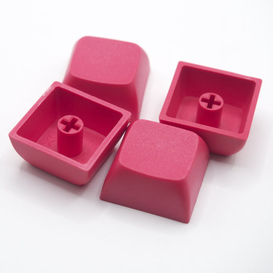 XDAライク PBT ブランクキーキャップ (レッド/1個)