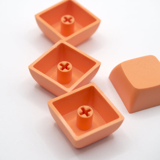 XDAライク  PBT ブランクキーキャップ(オレンジ/1個)