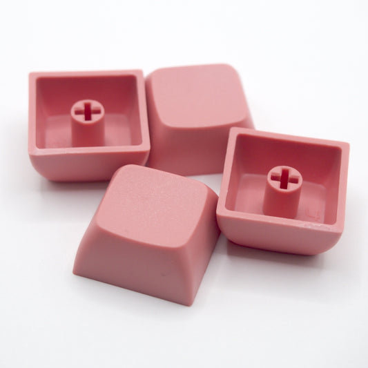 XDAライク  PBT ブランクキーキャップ(ローズピンク/1個)
