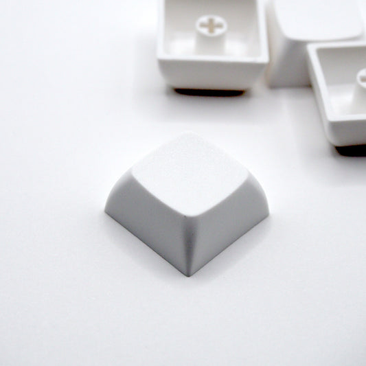 XDAライク  PBT ブランクキーキャップ(ホワイト/1個)