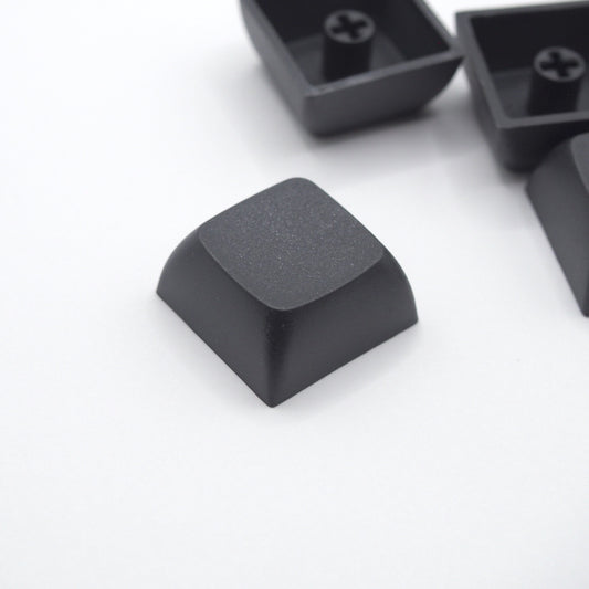 XDAライク  PBT ブランクキーキャップ(ブラック/1個)