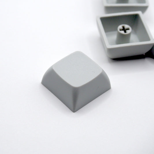 XDAライク PBT ブランクキーキャップ (オフホワイト/1個)