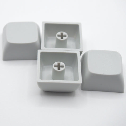 XDAライク PBT ブランクキーキャップ (オフホワイト/1個)