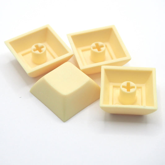 DSAライク PBT ブランクキーキャップ(1個/ライトイエロー)