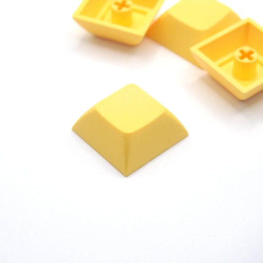 DSAライク PBT ブランクキーキャップ(1個/イエロー)