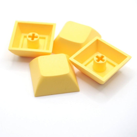 DSAライク PBT ブランクキーキャップ(1個/イエロー)