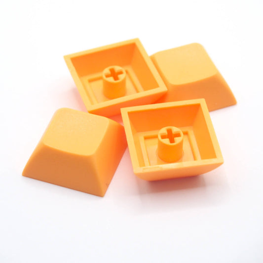 DSAライク PBT ブランクキーキャップ(1個/オレンジ)