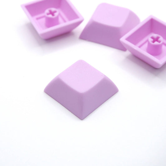 DSAライク PBT ブランク キーキャップ(1個/ライトパープル)