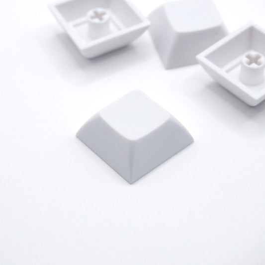 DSAライク PBT ブランクキーキャップ(1個/ホワイト)
