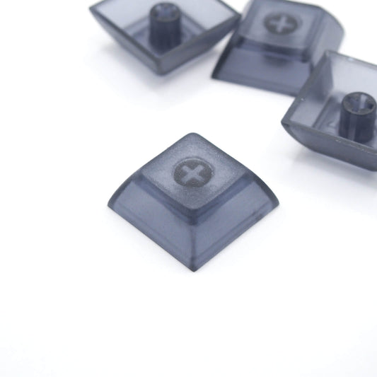 DSAライク ABS ブランク キーキャップ(1個/半透明ブラック)