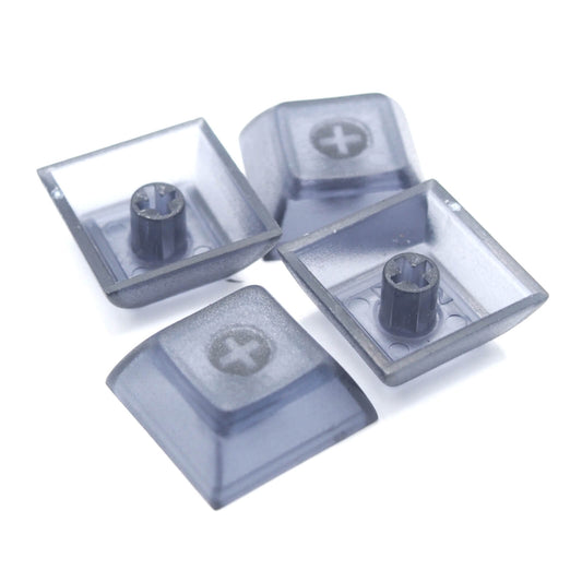 DSAライク ABS ブランク キーキャップ(1個/半透明ブラック)