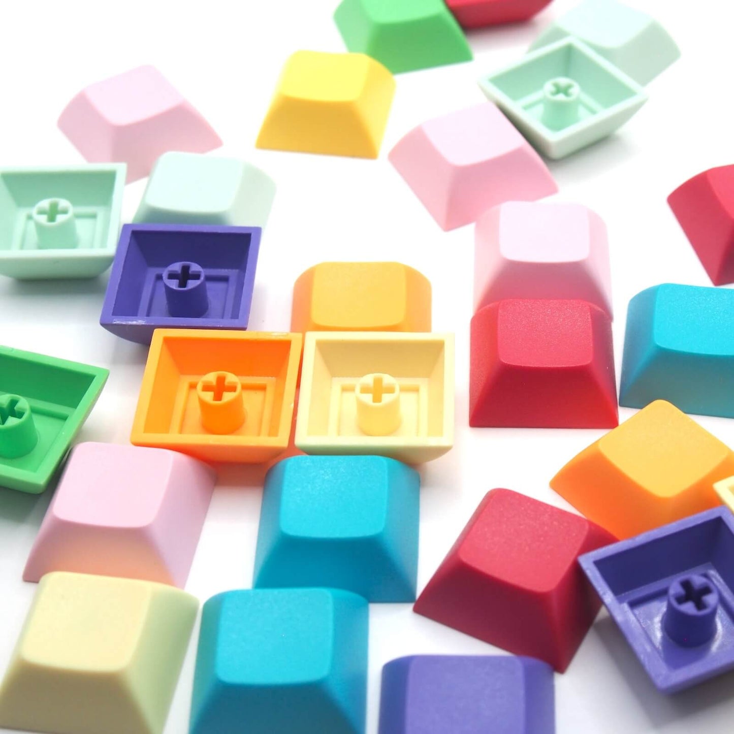 DSA PBT ブランクキーキャップ(1個/オレンジ)