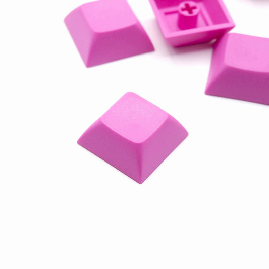 DSAライク PBT ブランクキーキャップ(1個/ダークピンク)