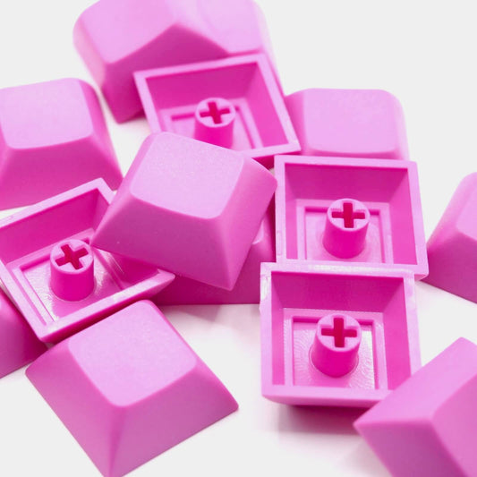 DSAライク PBT ブランクキーキャップ(1個/ダークピンク)