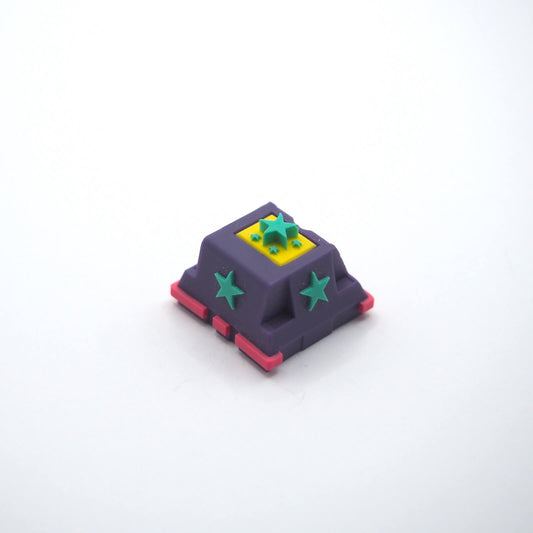 キースイッチみたいなアルチザンキーキャップ(1個/パープル)