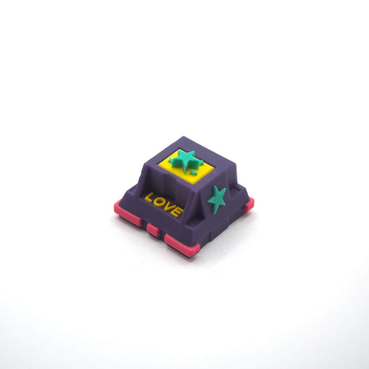 キースイッチみたいなアルチザンキーキャップ(1個/パープル)