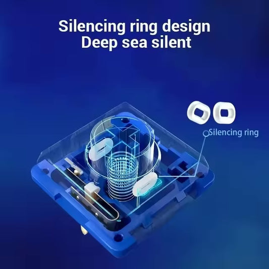 Kailh Deep Sea Silent MINI Islet ロープロファイル サイレントリニア キースイッチ(ChocV2/43g/5個)
