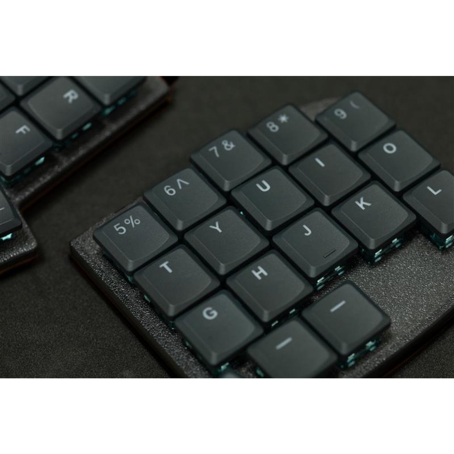 THT (Tai-Hao Thins) 65Key ロープロファイル キーキャップセット(PBT/MX/ミッドナイトグレー)