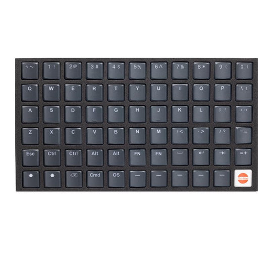 THT (Tai-Hao Thins) 65Key ロープロファイル キーキャップセット(PBT/MX/ミッドナイトグレー)