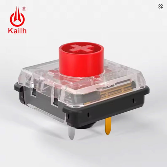 Kailh ChocV2 Red ロープロファイル リニア キースイッチ(ChocV2/50g/5個)