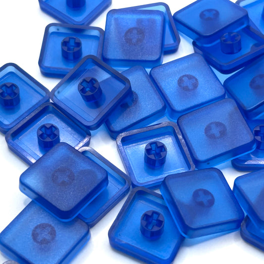 Tai-Hao MT165 ロープロファイル キーキャップ(MX/ABS/半透明ブルー/1個)