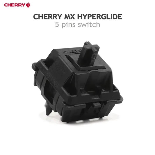 Cherry MX Black Hyperglide MX1A-11NW リニア キースイッチ(60g/5ピン/5個)