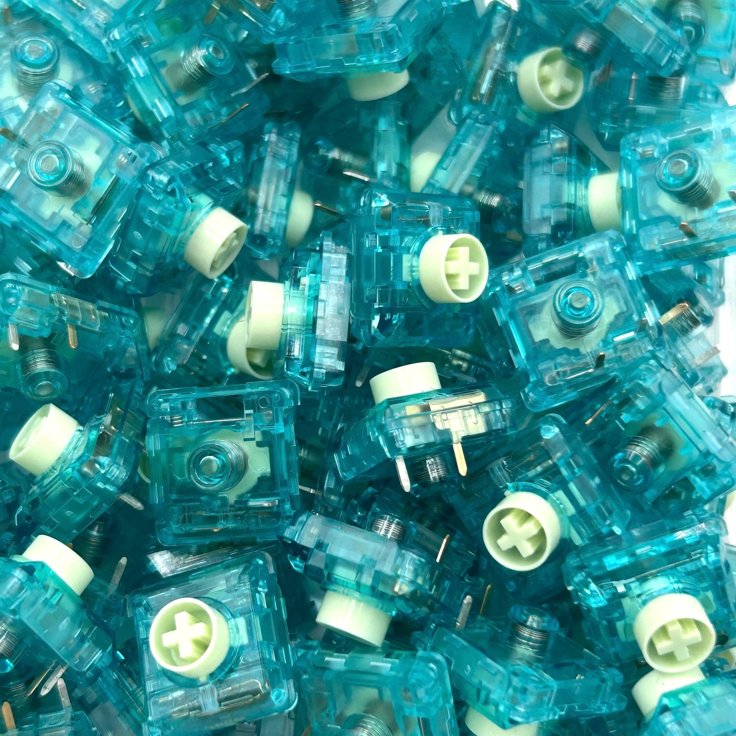 Kailh Summer MINI ロープロファイル クリッキー キースイッチ(ChocV2/50gf/5個)